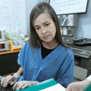 Surgical coordinator using notes to coordinate surgeries