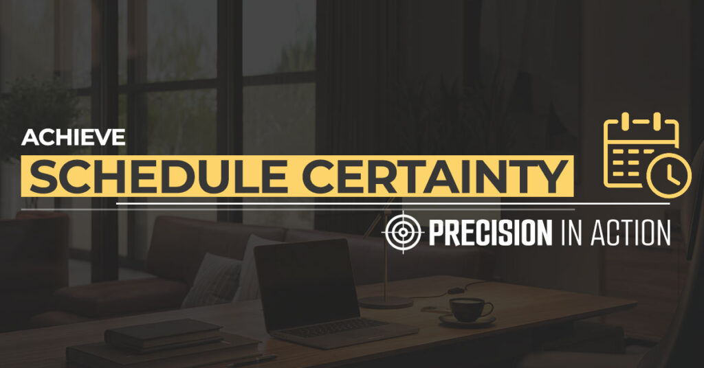 Why Schedule Certainty Is Harder Than It Looks - Surgimate ...