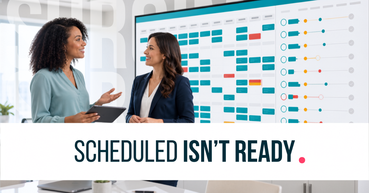 Why a Full Surgical Schedule Does Not Guarantee a Reliable Pipeline